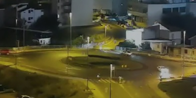 VIDEO Driftanje po kružnom toku na Mejašima svaku večer uznemirava građane