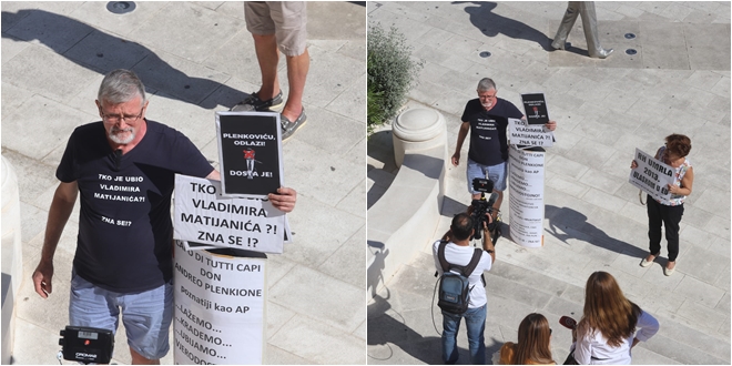 Oštre poruke Plenkoviću u Splitu: 'Odlazi, dosta je!'