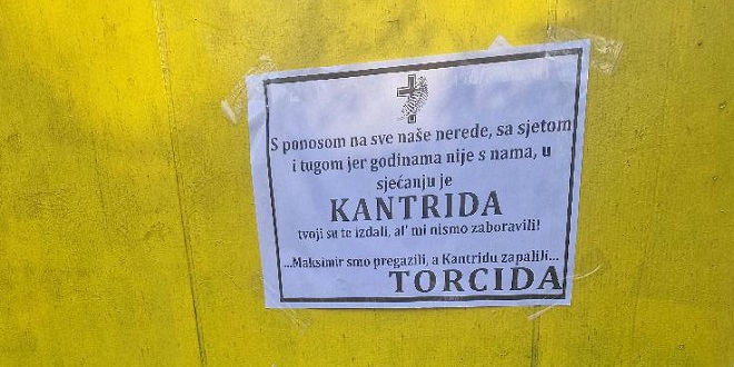 O OVOME ĆE SE PRIČATI Torcidin odgovor na Armadino 'Umri Livaja'