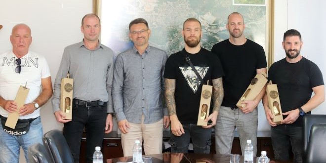 FOTO Ninčević fasciniran solinskim sportašima: 'Ovo nisu samo rezultati, ovo su podvizi'