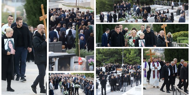 FOTOGALERIJA Na solinskom groblju sahranjena Antonela Baković