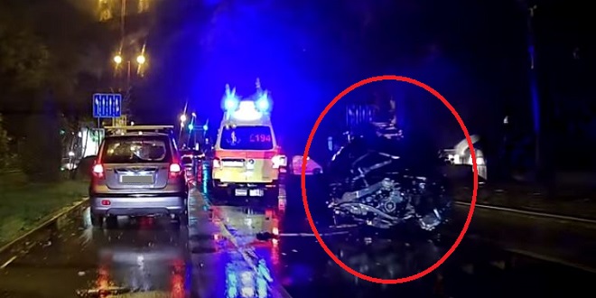 VIDEO Stravična nesreća na Poljičkoj u Splitu. BMW se zabio u stablo