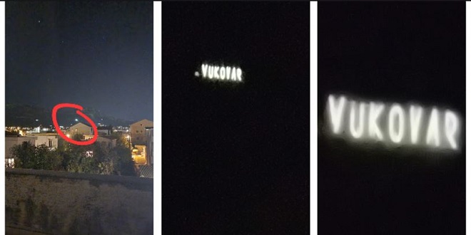 Vukovar 'zasvijetlio' i na Kozjaku | Dalmatinski portal