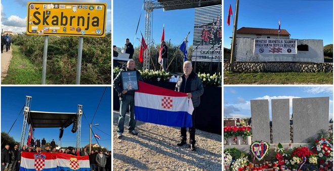 FOTO/VIDEO Obilježavanje stradanja Škabrnje