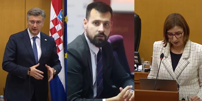 PLENKOVIĆ U SABORU O IVOŠEVIĆU 'Takvog uma nije bilo stoljećima u Splitu'