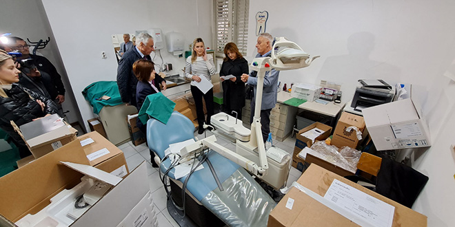 Ambulanta Slano bogatija za vrijednu opremu, u tijeku i radovi na obnovi prostora