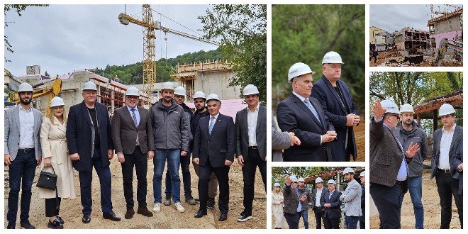 Župan sa suradnicima u obilasku najvećeg gradilišta u Splitu