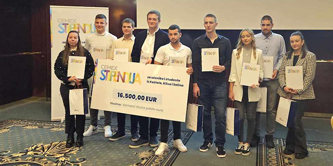 CEMEXOVA STIPENDIJA Deset odabranih mogu očekivati njihovu punu podršku u širenju znanja 