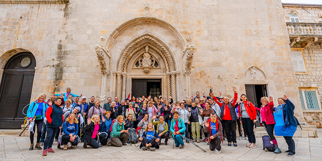 FOTOGALERIJA Prošlog vikenda otvoren Camino Korčula, još jedan hodočasnički put na Jadranu 