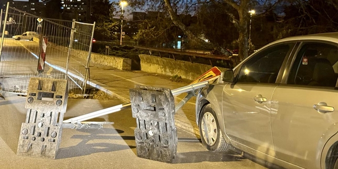 PAO ZNAK NA HAUBU Bura je tek počela, a štete već ima