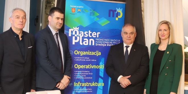 Masterplan prometnog razvoja Srednje Dalmacije: 'Ovaj je strateški dokument osnova za realizaciju svih daljnjih projekata'