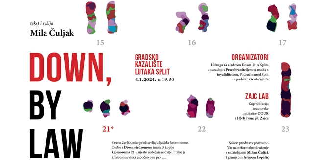GRADSKO KAZALIŠTE LUTAKA SPLIT Gostovanje kazališne predstave 'Down, by Law'