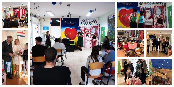 FOTO Božić na Klinici za dječje bolesti KBC-a Split