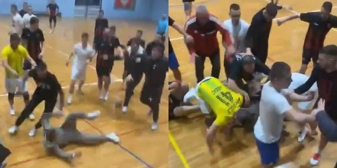 VIDEO Tučnjava na malonogometnom turniru u Trilju, ekipe izbačene