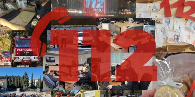 DAN JEDINSTVENOG BROJA 112 'Sustav u Hrvatskoj predstavlja glavnu točku učinkovite reakcije na različite izazove'