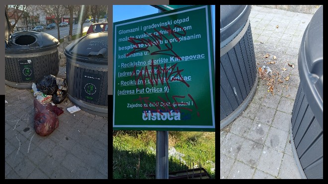 ČISTOĆA: Neodgovorno ponašanje i vandalizam