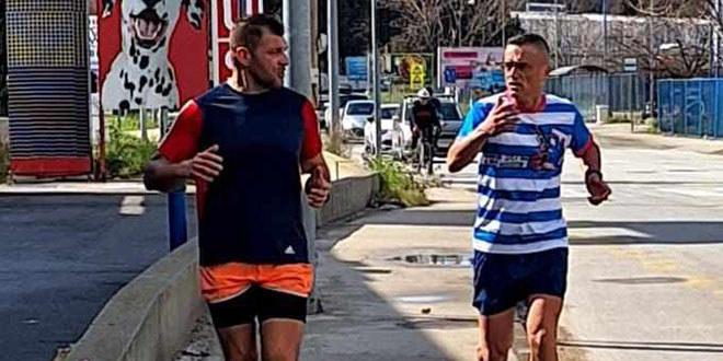 Dvojac odrađivao rutu Splitskog maratona, a kada su došli na Poljud...