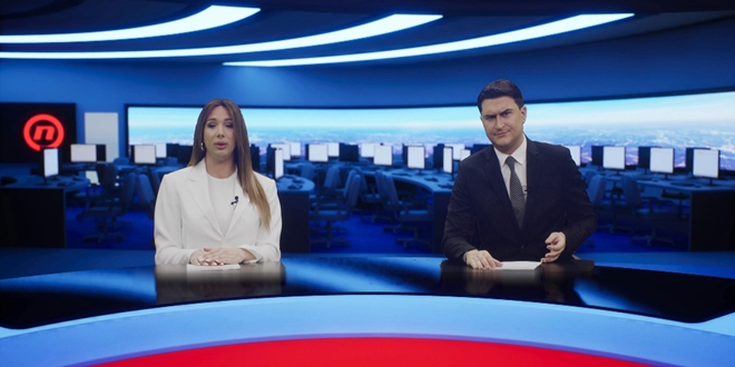 Kandidati showa 'Tvoje lice zvuči poznato' transformirali se u voditeljski par Dnevnika Nove TV