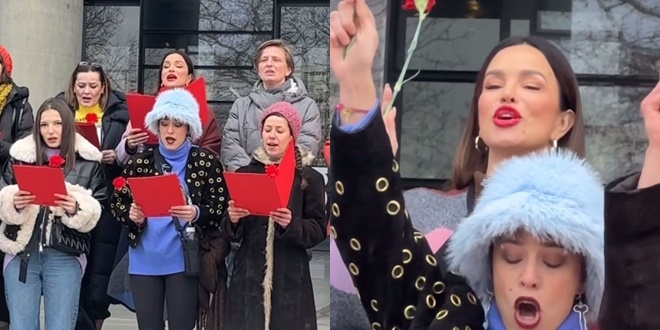 VIDEO Severina sa zborom otpjevala feminističku verziju 'Lijepe naše'