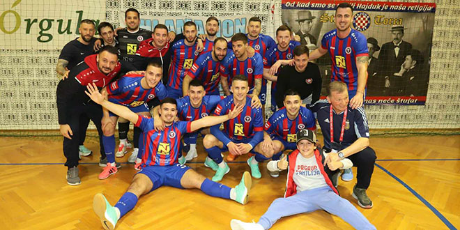 MNK Torcida čestitao Futsal Dinamu osvajanje titule zanimljivom grafikom