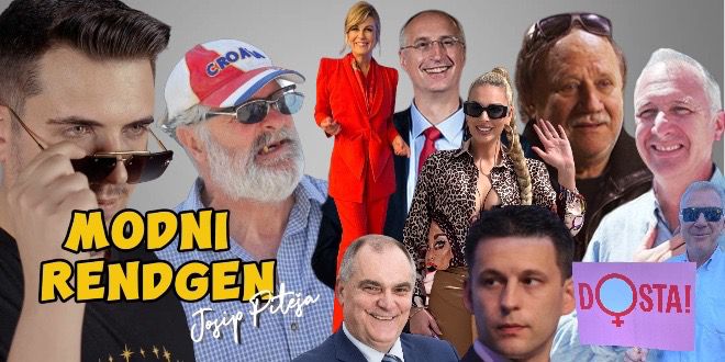 MODNI RENDGEN Josip Piteša osvrnuo se na stajlinge političara i estradnjaka na parlamentarnim izborima