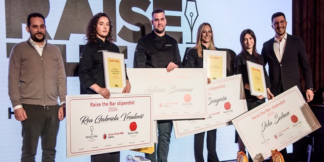 Mladi kulinarski talenti iz Zagreba, Makarske, Splita i s Brača dobitnici su stipendija Raise the Bar