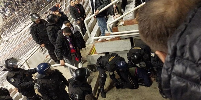 Policija privela još sedmoricu zbog navijačkih nereda nakon utakmice s Dinamom