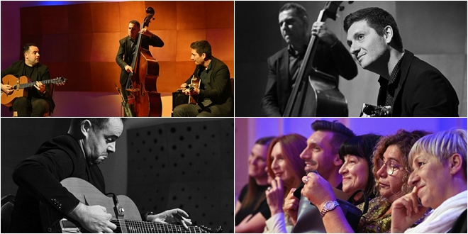 FOTOGALERIJA Oridano Gypsy Jazz Trio održao koncert u Hrvatskom domu Split