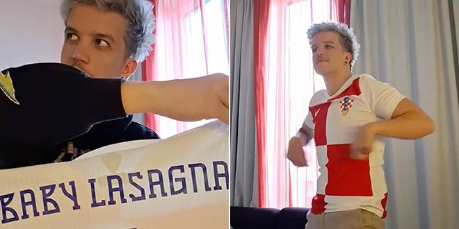 VIDEO Baby Lasagna pokazao nogometne vještine u dresu hrvatske nogometne reprezentacije