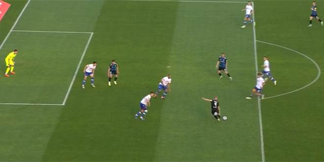 VIDEO: Pogledajte dekoncentraciju obrane i gol igrača koji ni probu u Hajduku nije prošao