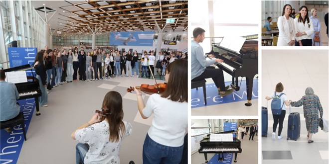 LJEPOTA UMJETNOSTI: Zračna luka Sveti Jeronim dobila klavir, moći će zasvirati i putnici