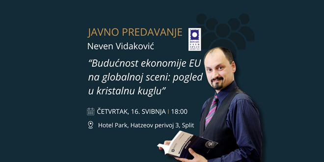 ROTARY CLUB SPLIT Predavanje 'Budućnost ekonomije EU na globalnoj sceni: pogled u kristalnu kuglu' u Hotelu Park