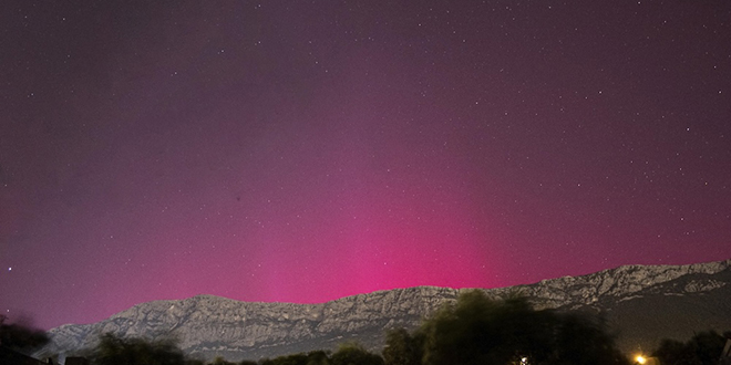 FOTO/VIDEO Ovako je noćas izgledala aurora borealis iznad Kozjaka