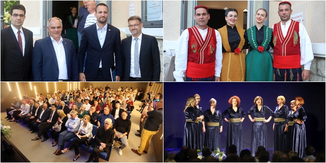 FOTOGALERIJA Otvoren obnovljen Dom kulture 'Zvonimir' u Solinu, ministar Erlić uručio dodatnih 500 tisuća eura