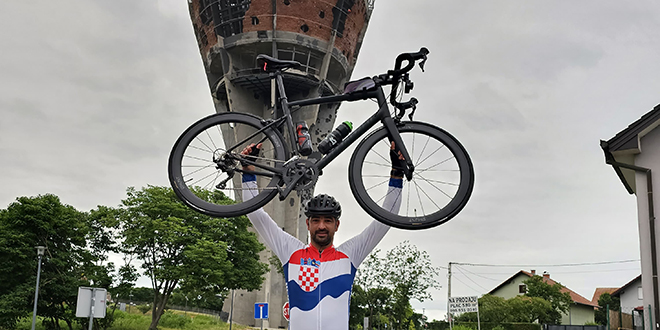 Ive Radić kreće na humanitarnu biciklističku turu '1000 kilometara za male Vukovarce'
