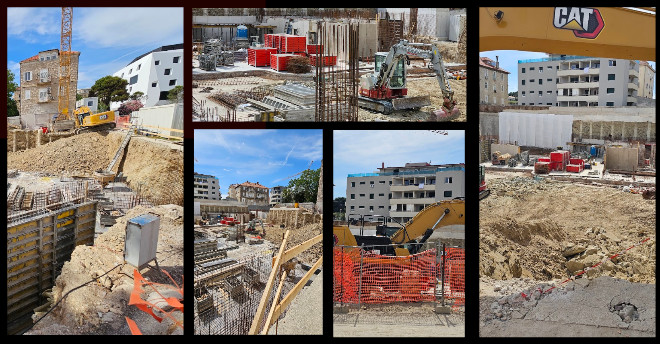  FOTO Obišli smo gradilište novog hotela na Bačvicama