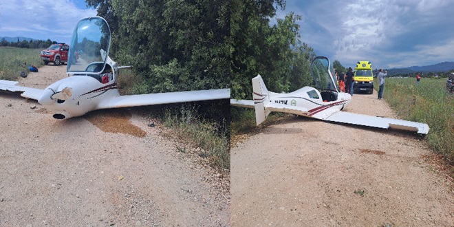 AVIO NESREĆA NA HVARU Pilot promašio pistu, sportski zrakoplov udario dvije biciklistkinje. Četvero je ozlijeđenih