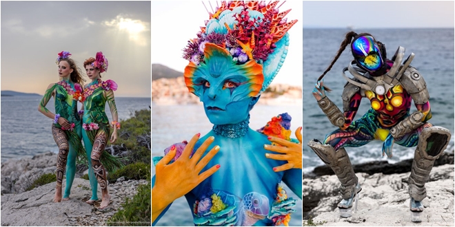 FOTOGALERIJA Završeno prvo izdanje Bodypainting festivala Hvar o kojem će se zasigurno još dugo pričati