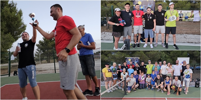 Prvi humanitarni pickleball turnir na Braču u Milni