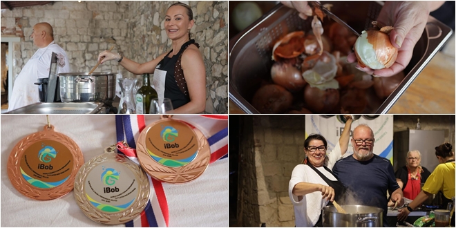 FOTOGALERIJA Svjetsko prvenstvo u pripremanju jela od sipe i boba u Kaštelima