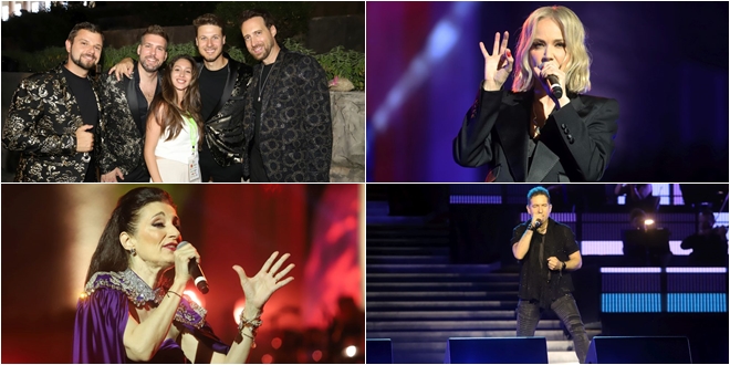 MELODIJE JADRANA Jelena Rozga ima novu frizuru, grupa Cambi nastupila u šljokicama, baš kao i Tiho Orlić, a Doris Dragović u ljubičastoj toaleti