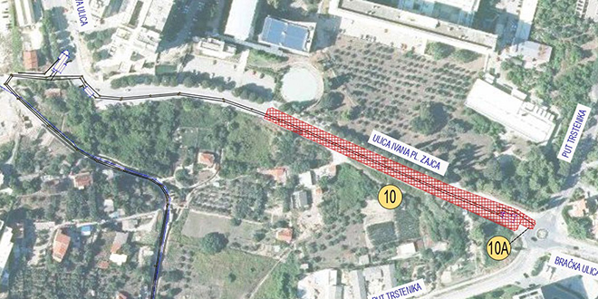 RADOVI Zatvara se dio Zajčeve ulice na Trsteniku