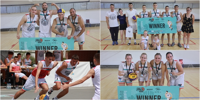 Unatoč vremenskim neprilikama i nestancima struje u Vinkovcima uspješno realiziran šesti turnir u okviru PRO 3x3 Tour 2024. driven by Opel