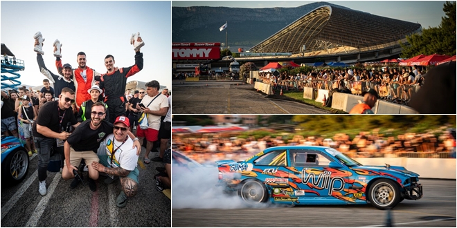 FOTO/VIDEO Spektakularni završetak prvog DONUT drift natjecanja u Splitu!