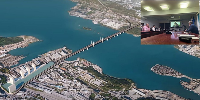 NOVI ULAZ U SPLIT Predstavljena Maritimna studija za most preko Kaštelanskog zaljeva, evo detalja