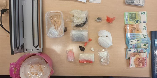 PALA DVA DILERA Policija u Šibeniku našla veću količinu raznih droga