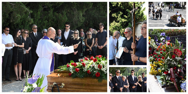 FOTOGALERIJA Na Lovrincu sahranjen splitski novinar Slaven Relja