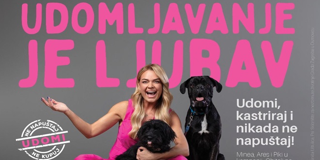  Minea poručuje: Udomljavanje je ljubav!