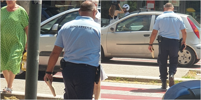 Francuska žandarmerija na splitskim ulicama