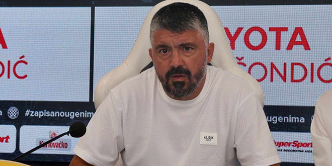 GENNARO GATTUSO: Protiv Ružomberoka smo odigrali nevjerojatno, a ja ne želim pobjeći iz kluba!